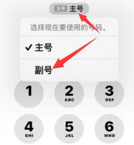 曹县苹果14维修店分享iPhone 14 Pro Max使用副卡打电话的方法 